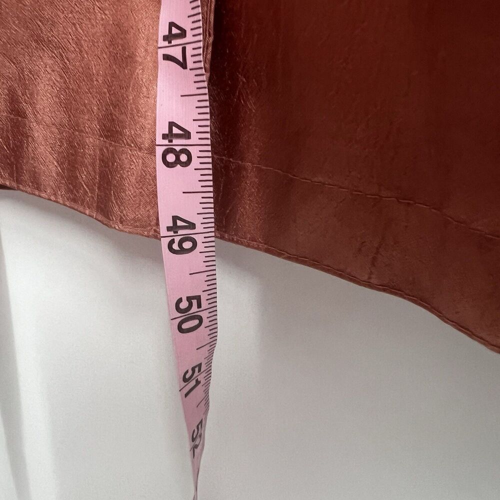 Laura Winston Rose Gold 3/4 Sleeve Single Breasted Trench Coat Classy 9/10 VTG - Picture 6 of 16